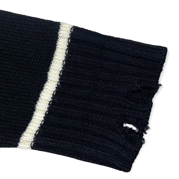 Dolls Kill Sweaters Widow Dollskill Got Varsity Blues Oversized